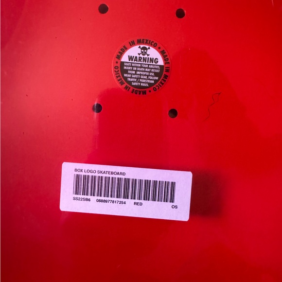 🎯SOLD🎯 Supreme Uncut Box Logo Skateboard Deck NWT - Picture 7 of 13